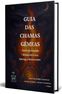 Capa do livro Guia das Chamas Gêmeas, de Lauro Zucchetto (Estrela Mística)