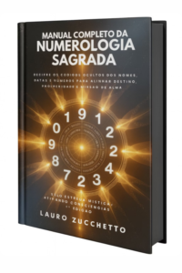 Capa do livro Manual Completo da Numerologia Sagrada, de Lauro Zucchetto (Estrela Mística)