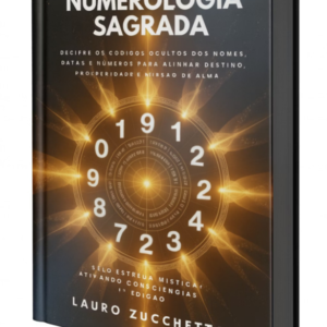 Capa do livro Manual Completo da Numerologia Sagrada, de Lauro Zucchetto (Estrela Mística)