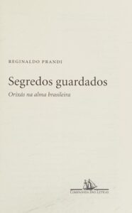 Capa do livro Segredos Guardados, de Reginaldo Prandi