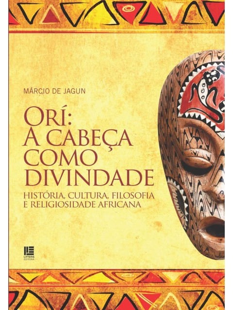 Capa do livro Orí: a cabeça como divindade, de Márcio de Jagun
