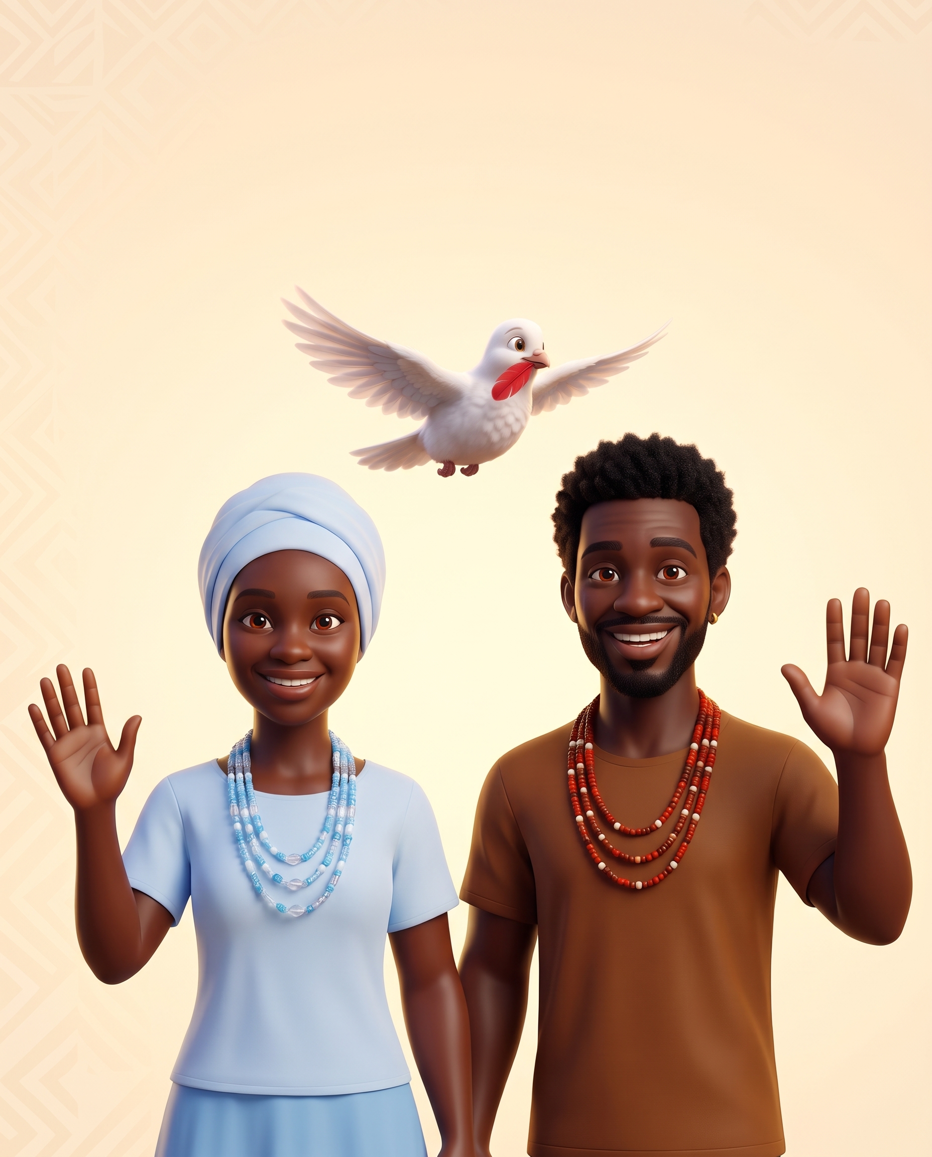 Mascotes do Portal Afroxé
